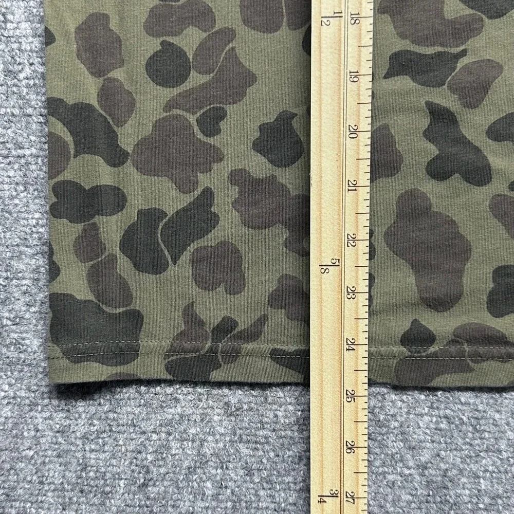 Carhartt Youth Large 14-16 Camo T-Shirt Green Brown‎ Logo Tee Outdoor Hunting